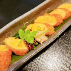 Deep-fried hairy crab