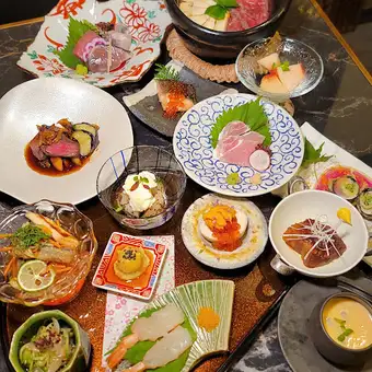 飲み放題付き 2.5h【旬のおまかせ15品コース】15000円
