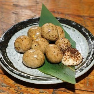 うずら卵藁焼き