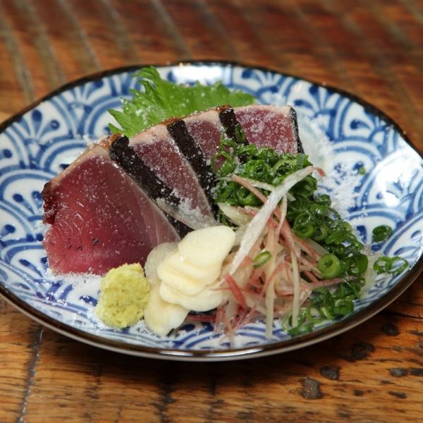 名物かつおの塩たたき