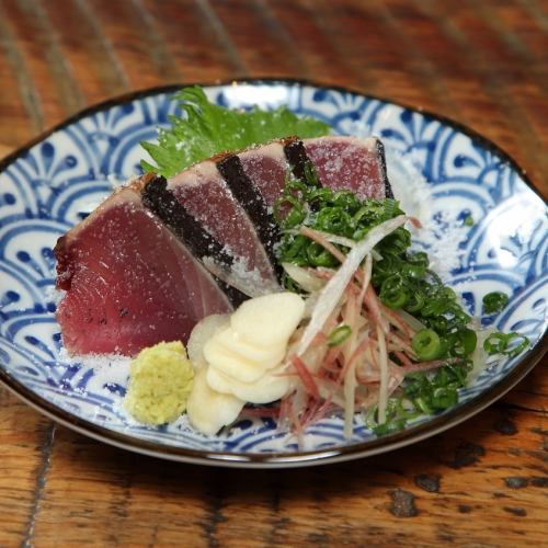 名物かつおの塩たたき