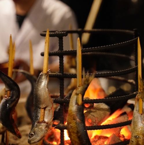 Primitive grilling and robata grilling are delicious!