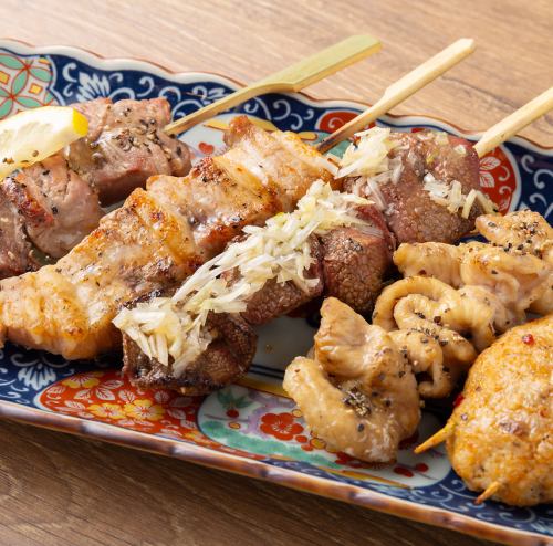 焼きとん5種盛り合わせ