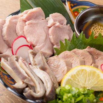 豚刺し3種盛り合わせ