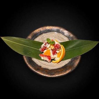 Seasonal Fruit Mascarpone White Salad