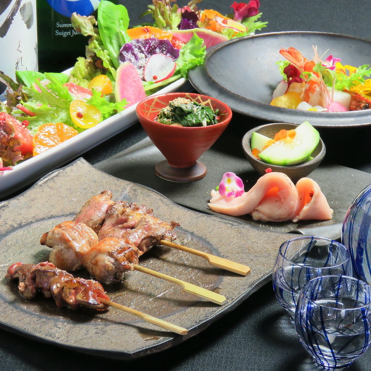 [Yakitori] A hideout for adults who know.Good food and local sake with plenty of Tosa.
