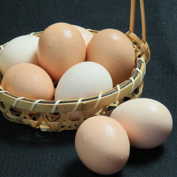 "Luxury egg-shaped rice" using Tosa Jiro's eggs
