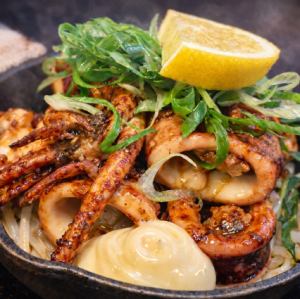 イカの香ばし醤油焼き