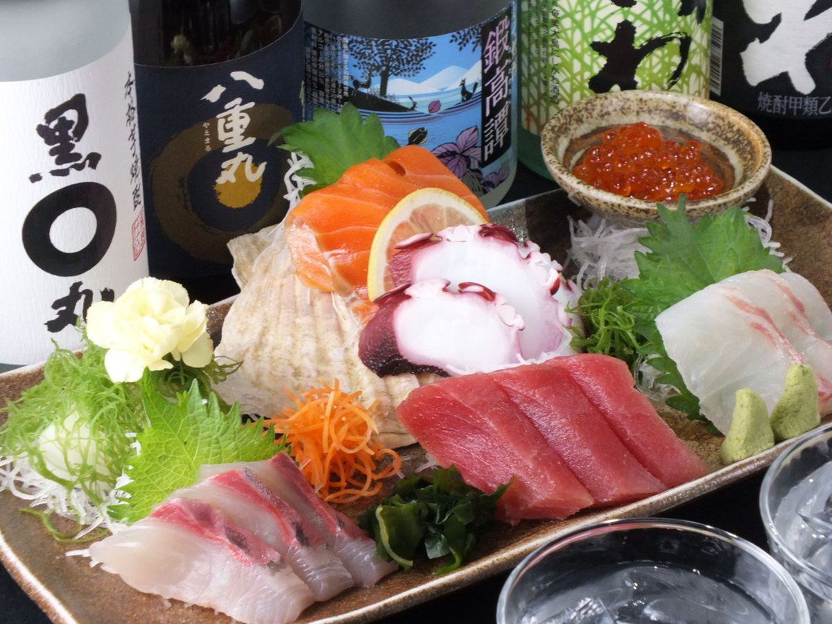 10 points of lively fish and shellfish ☆ Assortment of pride to eat up the blessings of fish