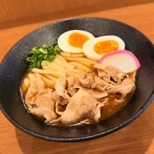 樱花猪肉丸咖喱乌冬面