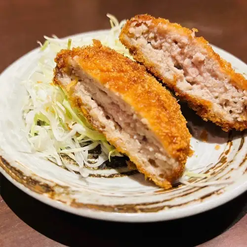 樱花猪肉 樱花猪肉炸猪排(肉末猪排)1块