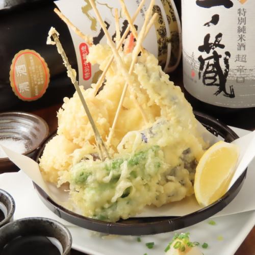 天ぷら盛り合わせ（5種・7種）