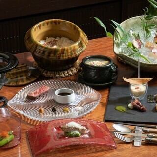【 Lunch 】料理長おまかせランチコース◇多彩な旬の食材を使用した創作和食を贅沢に味わう