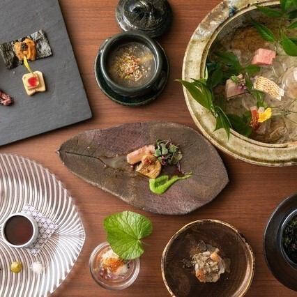 【 Dinner 】店主おまかせディナーコース◇上質な素材を余すことなく使用した創作和食を味わう