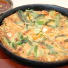 Seafood pancake