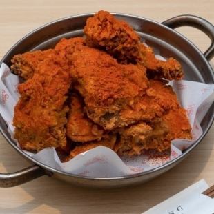 Zagzag Korean fried chicken super spicy 12P per chicken [for 3 to 4 people]