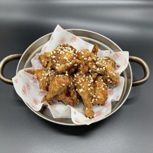 街頭食品韓國雞肉蜂蜜珍雞1只12P【3至4人份】
