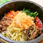 Stone-grilled bibimbap