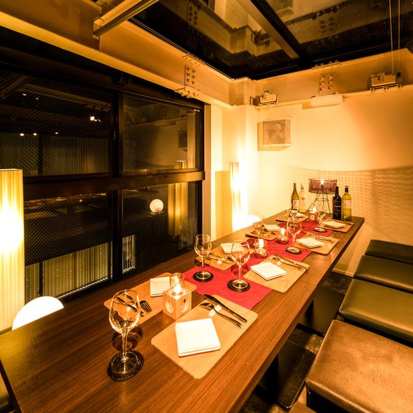 Completely private rooms popular in Shinjuku! Fully equipped with private rooms!