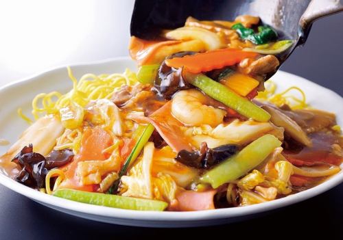 ◆Most popular!! Gomoku Ankake Yakisoba◆