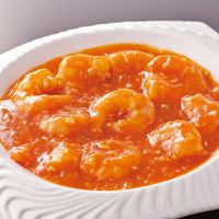 海老チリソース煮