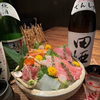 【２時間飲み放題付】地鶏の黒胡椒焼きや季節の炊込ご飯で旬の味覚＜全9品＞6,600円