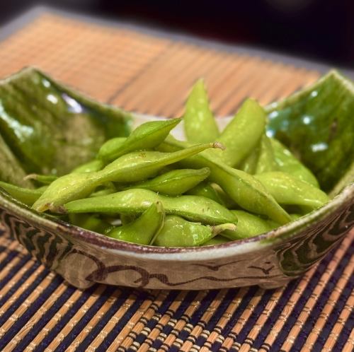 茹でたて枝豆