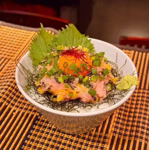 小さなネギトロ丼