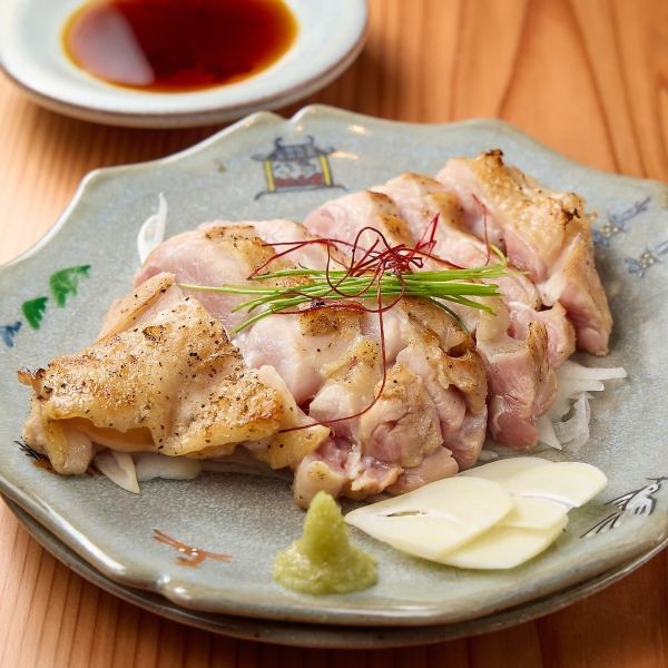 奈良県産大和肉鶏のたたき