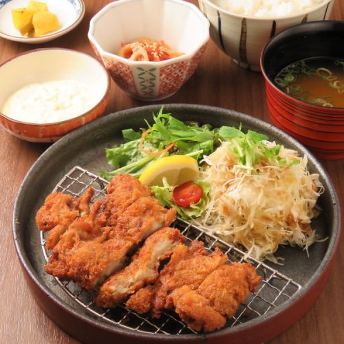 日南どり　チキンカツ定食
