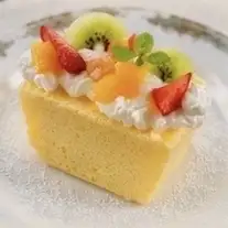 フルーツシフォンケーキ