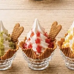 ソフトクリーム 【果肉入り】