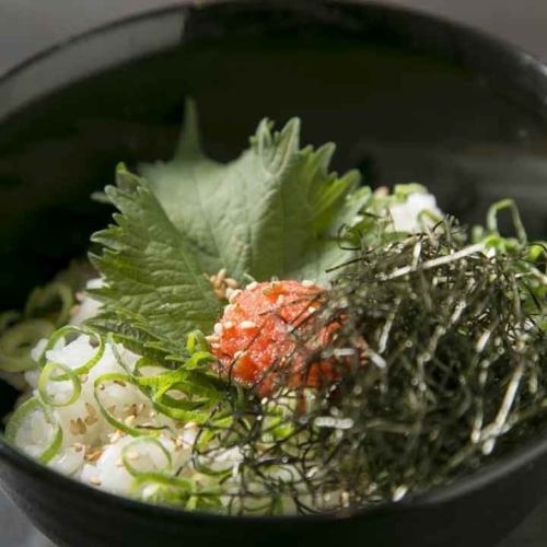 お茶漬け (明太子・鮭) 