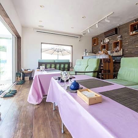 It can also be conveniently used for girls' parties, birthdays, etc.Overlooking the Seto Inland Sea