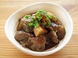 소 힘줄 조림