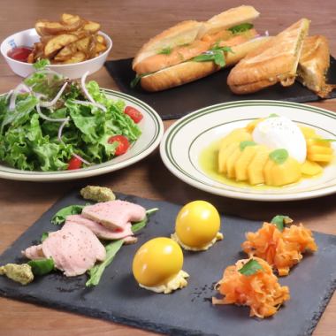 ＜全5品＞Sandwich Booコース3000円（税込）！