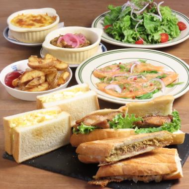 ＜全6品＞90分飲み放題付きプレミアム宴会コース5500円（税込）