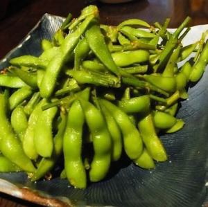 經典居酒屋！帶樹枝的毛豆