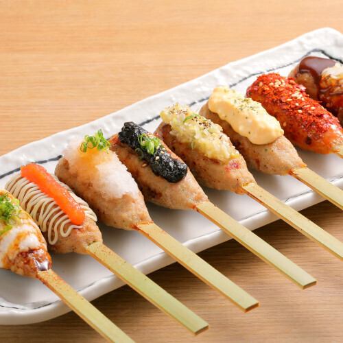 生鸡肉丸（每种口味各一个）