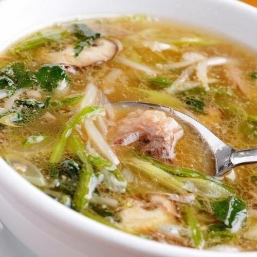 Super delicious tail soup