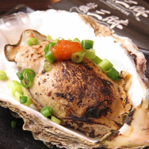 Grilled raw oysters <one piece>