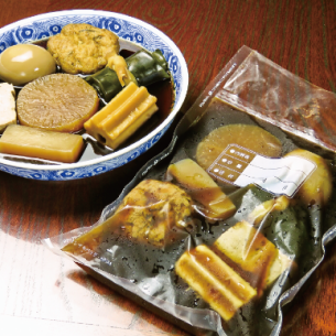 [Vacuum packed] A little oden for one person (7 popular types)