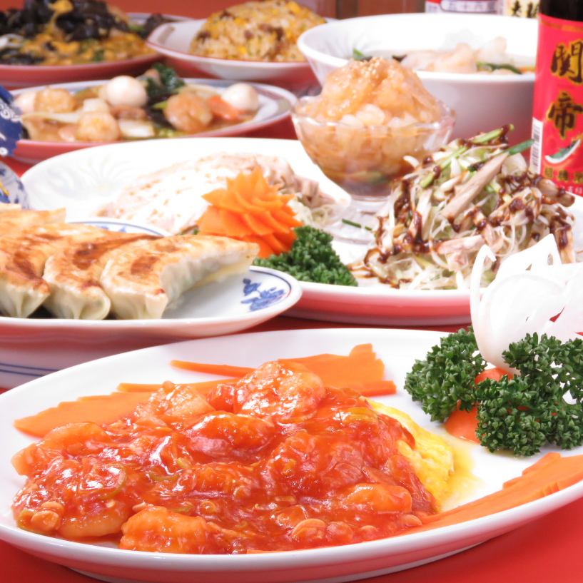从合理的经典菜单到鱼翅等全方位的中国菜！