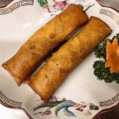 虾仁蒸饺（3）/手工春卷（2）/手工炸肉（4）