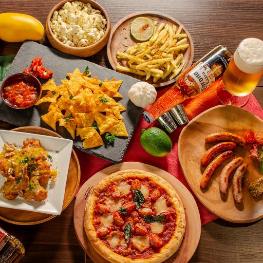 【☆2階☆120分飲み放題付き宴会プラン】お料理6品付き　お1人様4,500円　