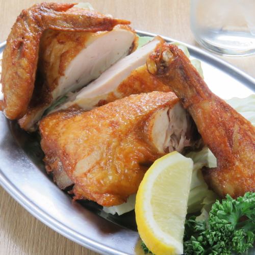 ≪Impact ♪ ≫ Juicy delicious ☆ Half-fried domestic chicken chicken 980 yen ~