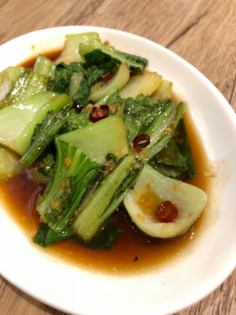 Stir-fried green vegetables quickly