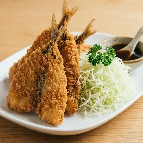 大ぶりアジフライ