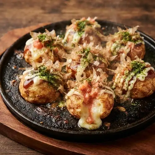 明太チーズたこ焼き
