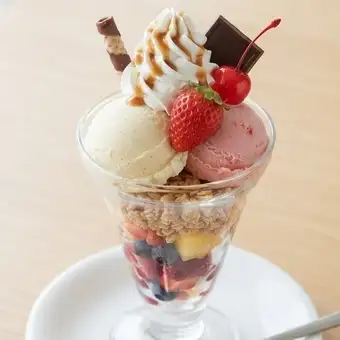 日替わりのミニパフェ